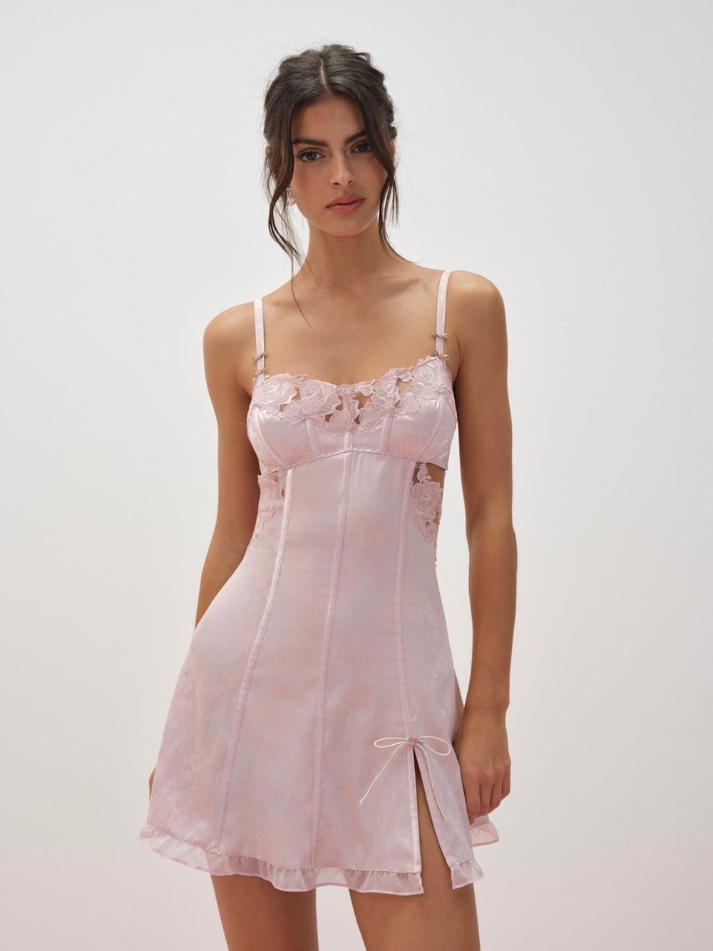 For Love And Lemons Blissful Blooms Slip Dress